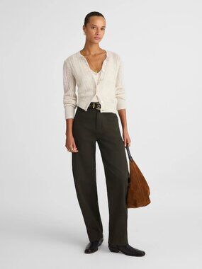 Madewell The Balloon Pant in Midnight Olive, Size 25